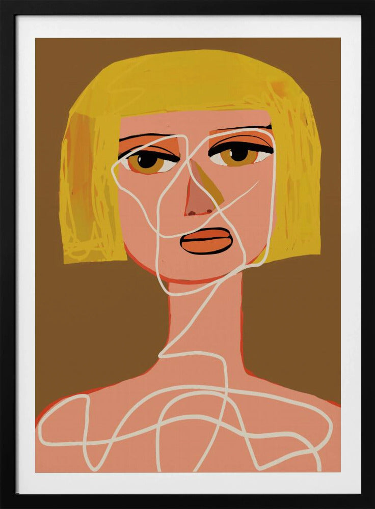 Tied up woman Tangled | Poster