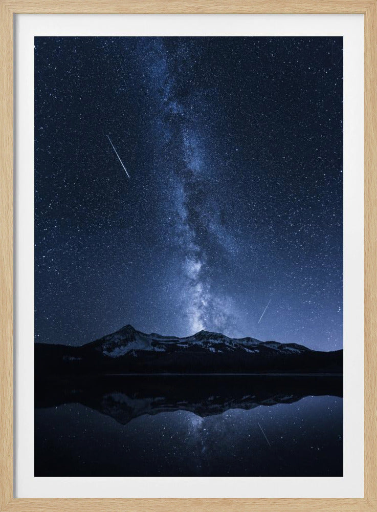 Galaxies Reflection | Poster