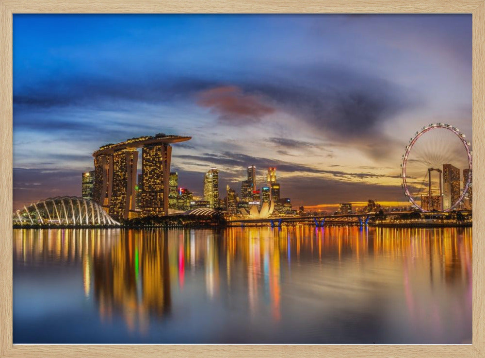 Sunset by the Bay | Poster