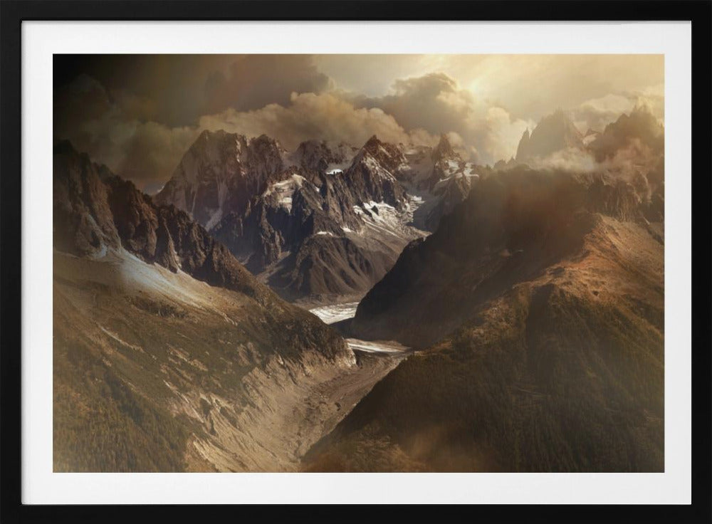 Mont Blanc Massiv | Poster