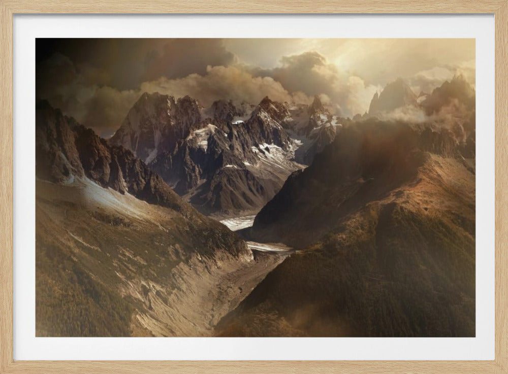 Mont Blanc Massiv | Poster