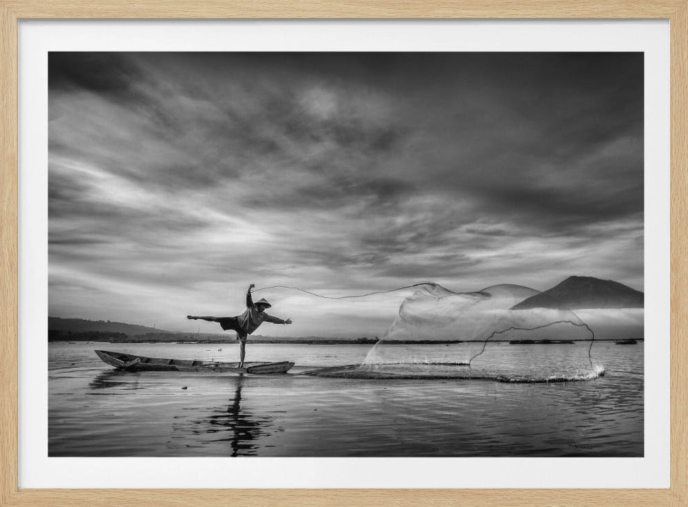 man behind the nets | Poster