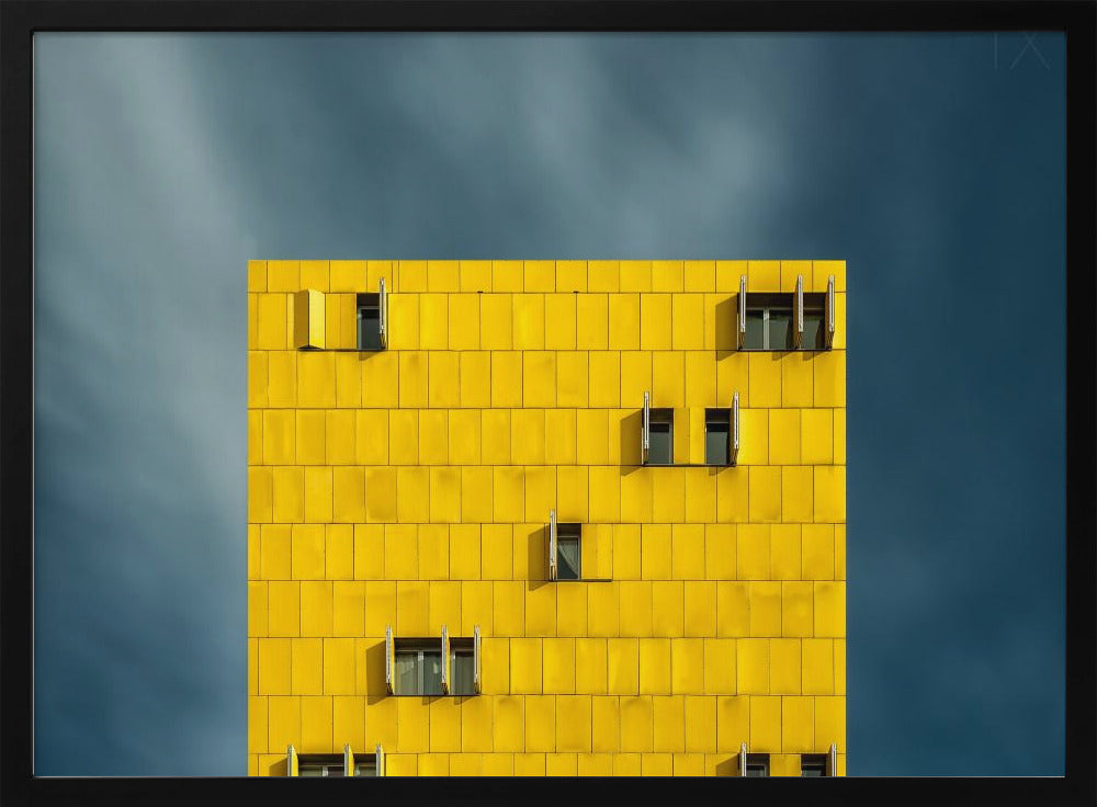 Yellow and blue | Poster