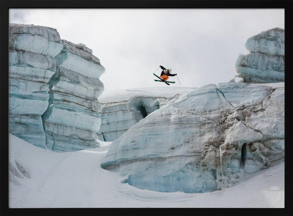 Candide Thovex out of nowhere into nowhere | Poster