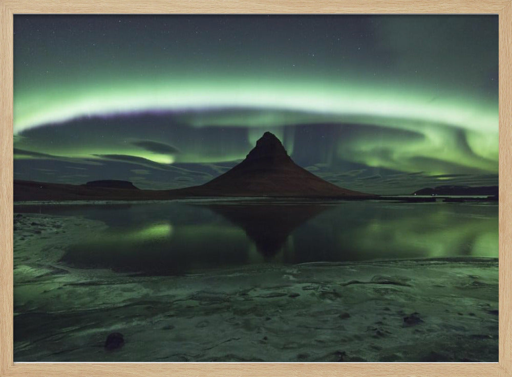Kirkjufell Aurora | Poster