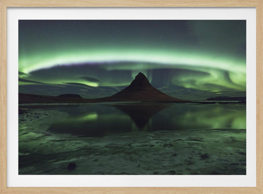 Kirkjufell Aurora | Poster