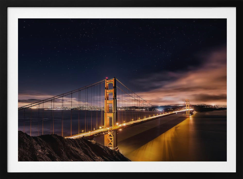 Golden Gate to Stars | Poster