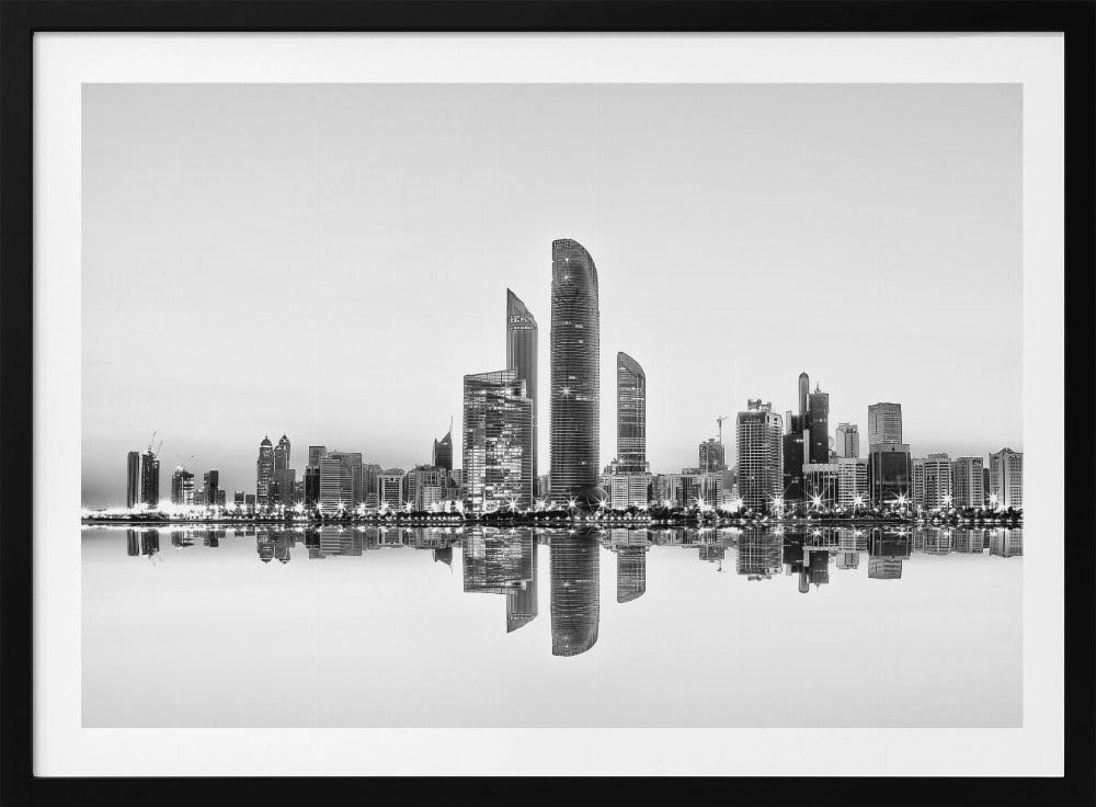 Abu Dhabi Urban Reflection | Poster