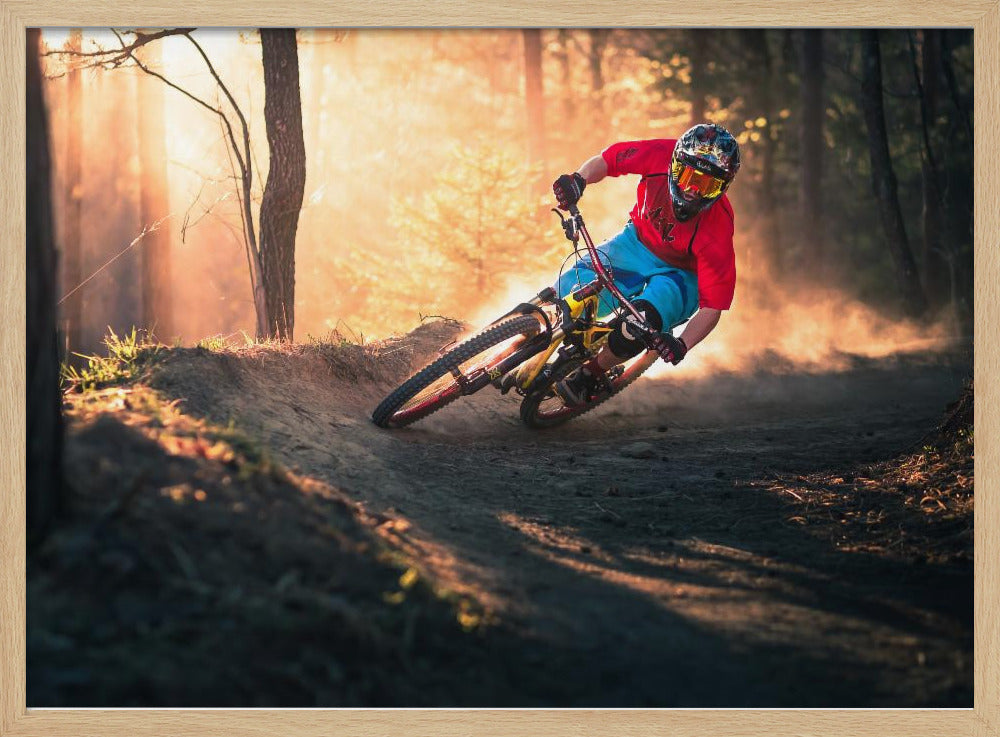 Golden Bermed Corner | Poster