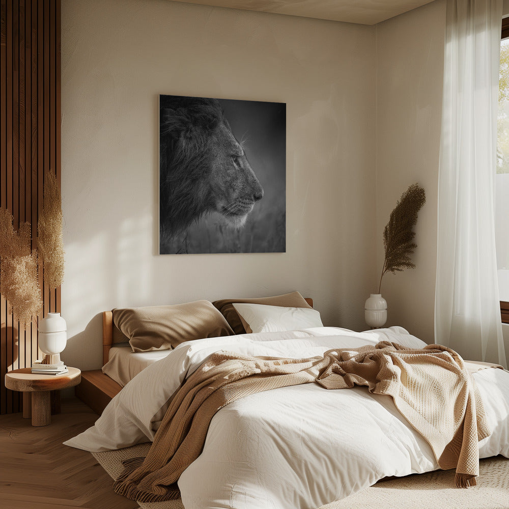 Thinking Under The Rain | Canvas