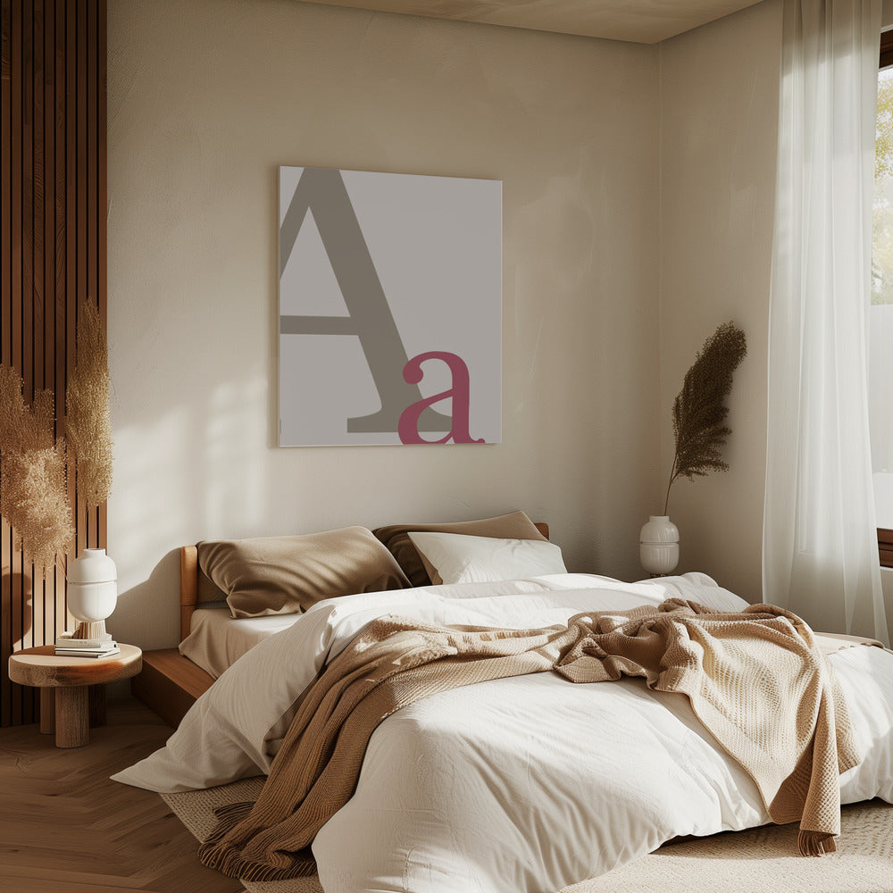 Letter A | Canvas