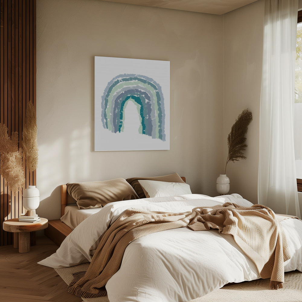 Rainbow Blues | Canvas