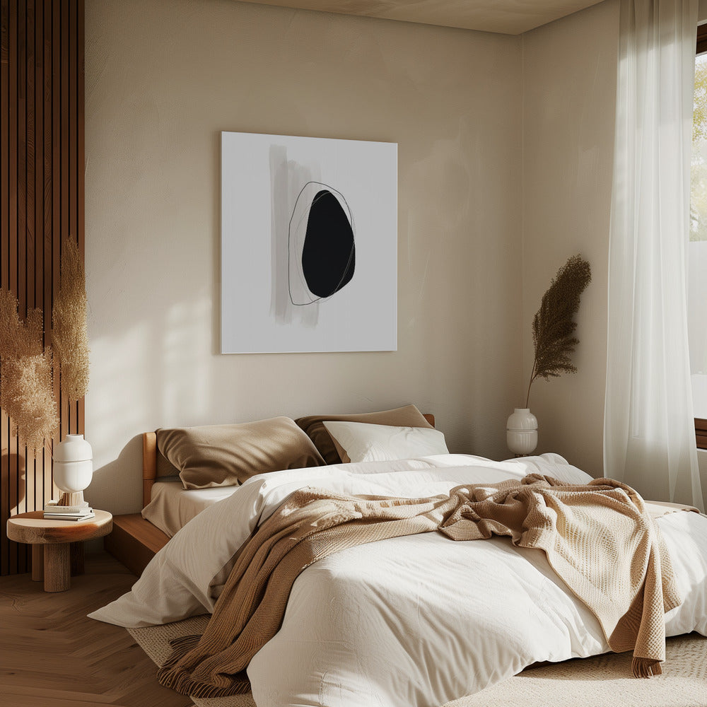 Monochrome Silence | Canvas