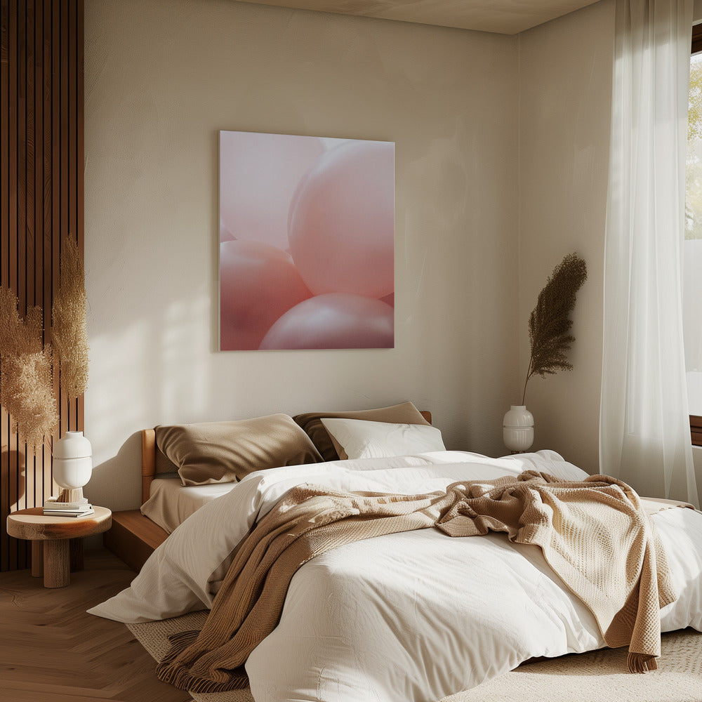 Soft Pink Balloons | Canvas