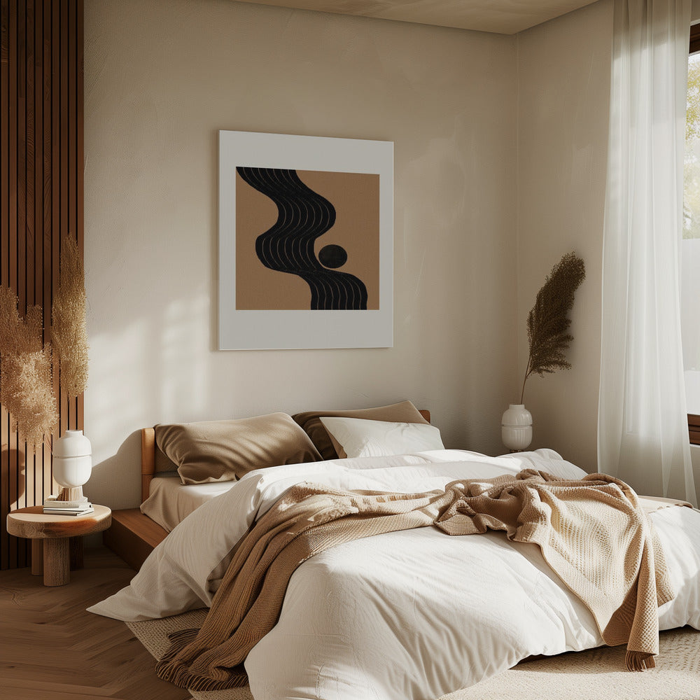 Curved Path Harmony | Canvas