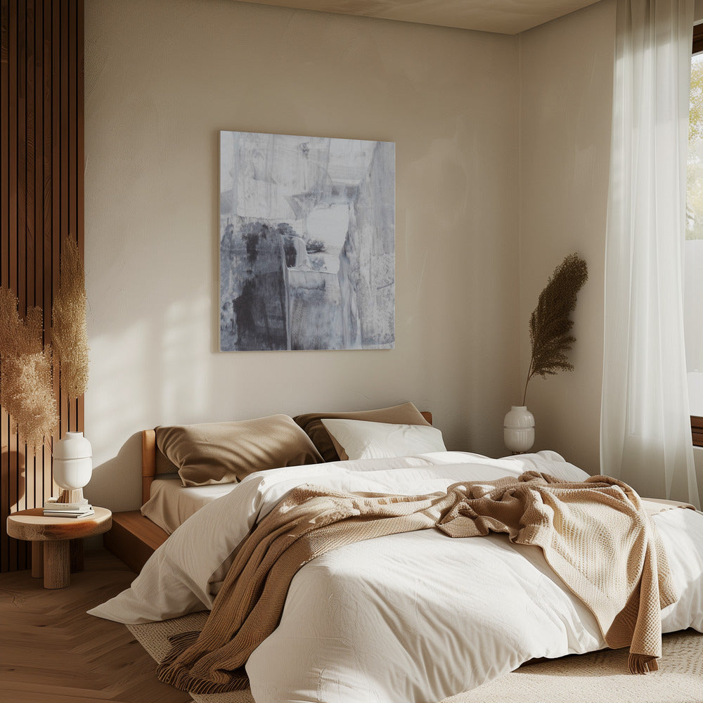 Monochrome Brushstrokes | Canvas