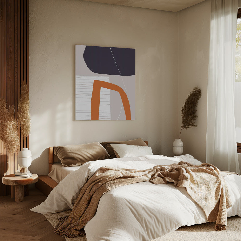 Bold Geometric Shapes | Canvas