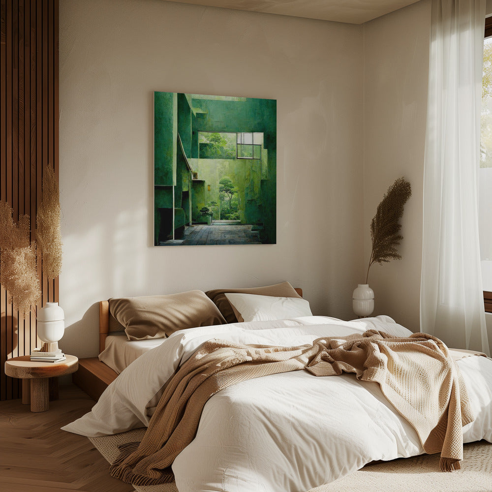 Emerald Sanctuary | Canvas