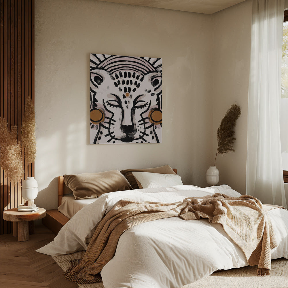 Leopard's Tranquility | Canvas