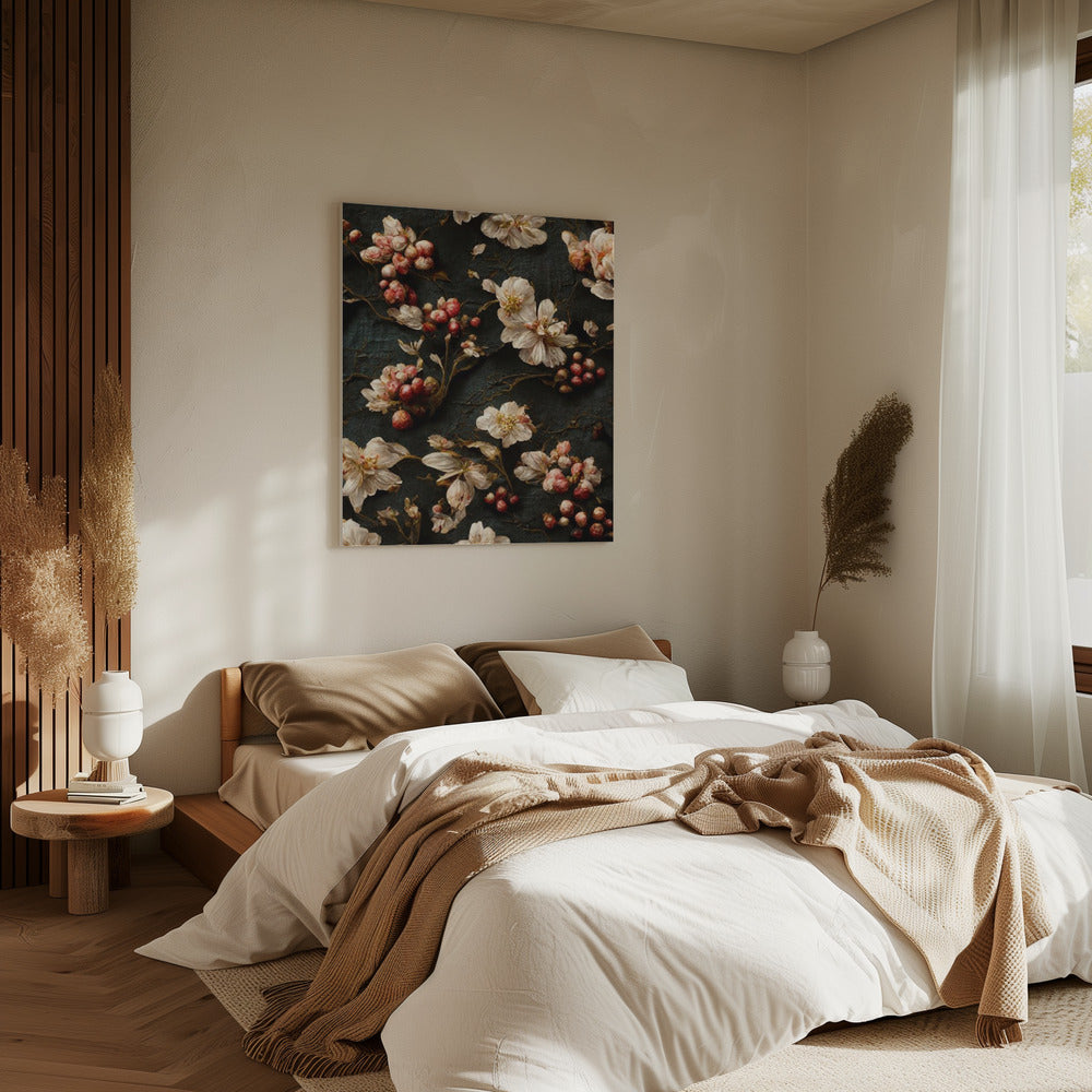 Petals and Berries | Canvas