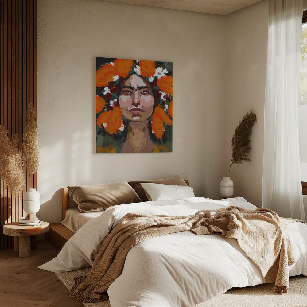 Vibrant Gaze | Canvas