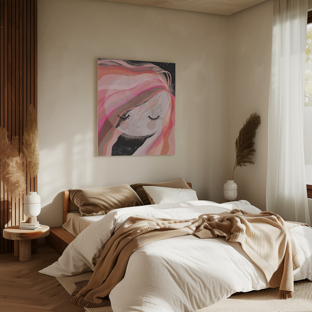 Dreamy Moon Whispers | Canvas