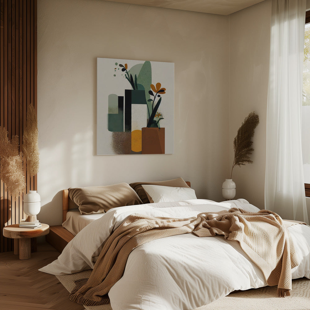 Abstract Garden Vista | Canvas