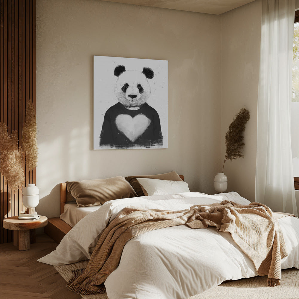 Lovely Panda | Canvas