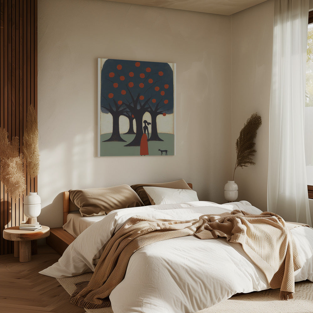 Dreamy Orchard Stroll | Canvas