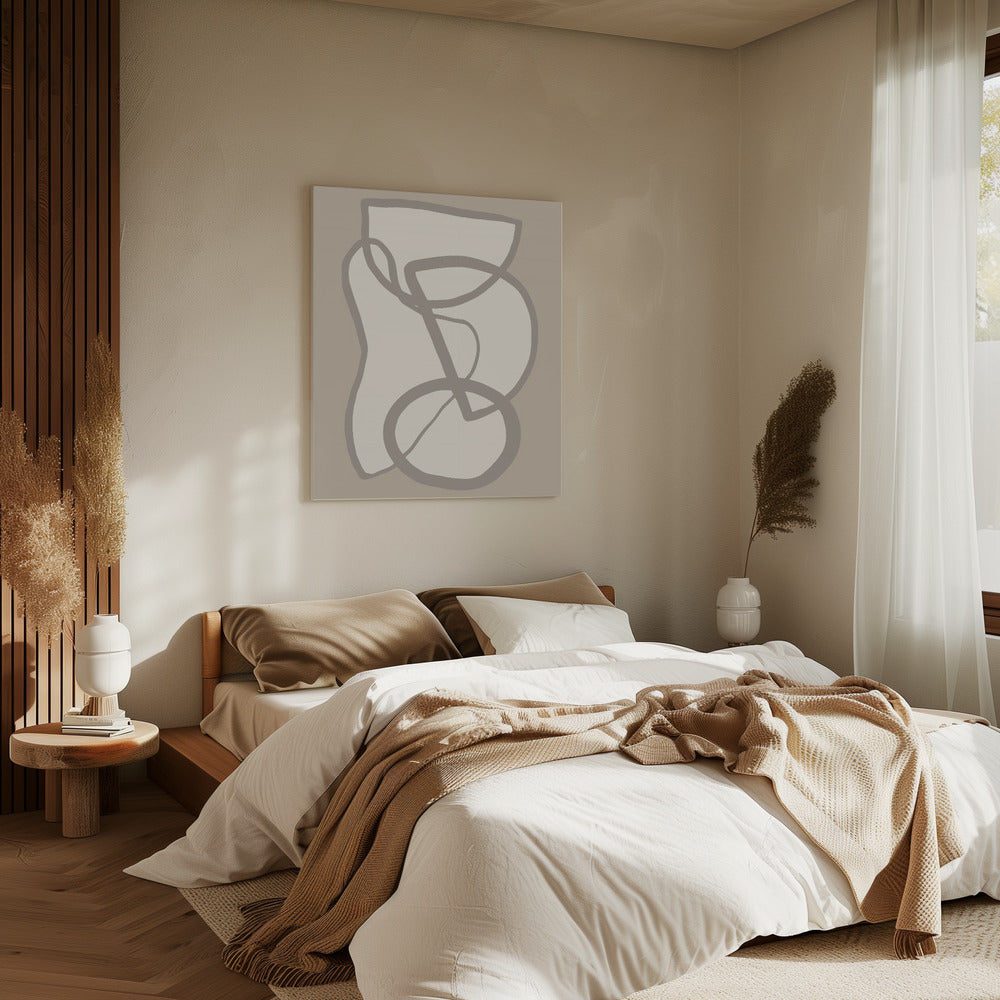 Shape 09 Beige | Canvas