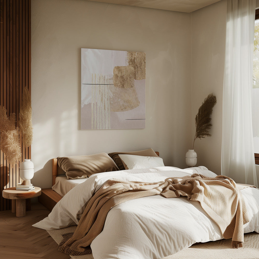 Aesthetic Gold-3 | Canvas