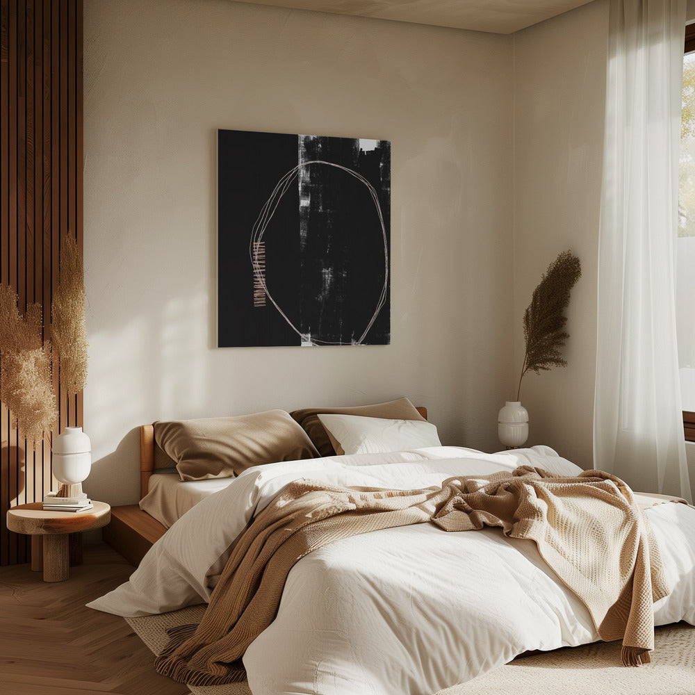 Abstract Black And White Artwork | Canvas