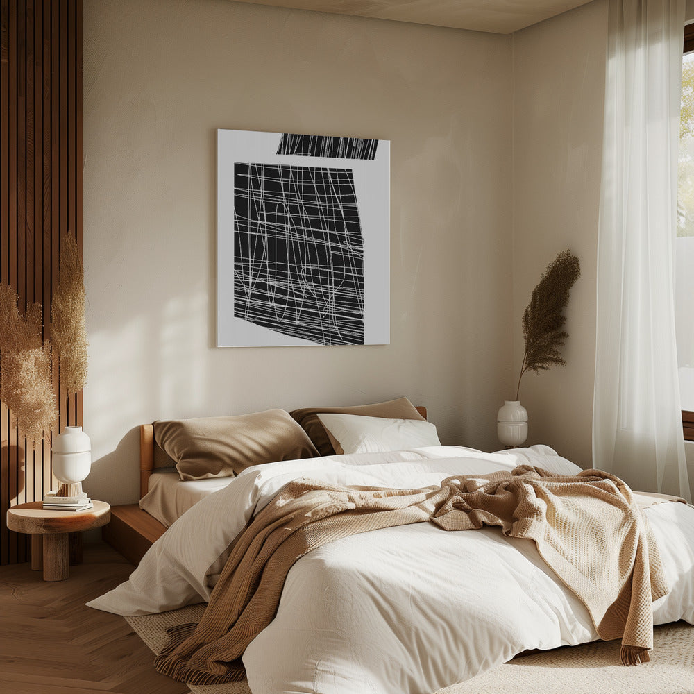 Chaotic Lines Dance | Canvas