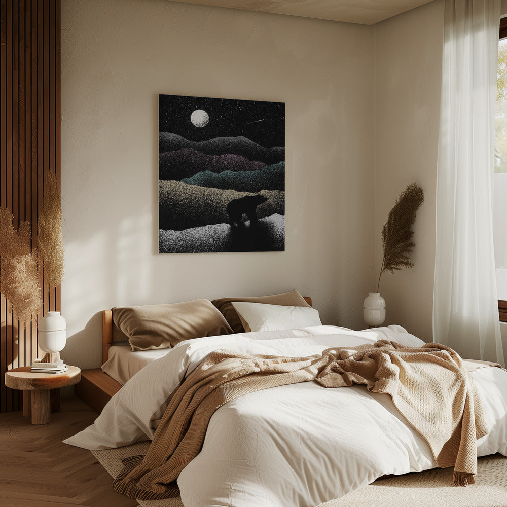 Wandering Bear | Canvas