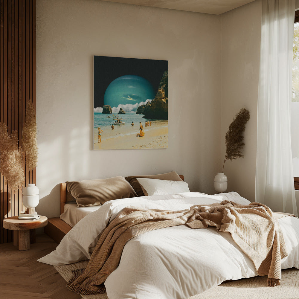 Space Beach | Canvas