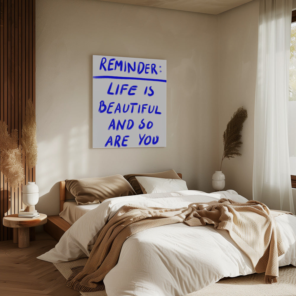 Beautiful Reminder | Canvas