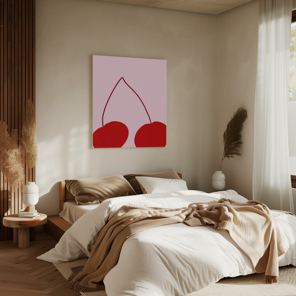 Cherry Duo Delight | Canvas