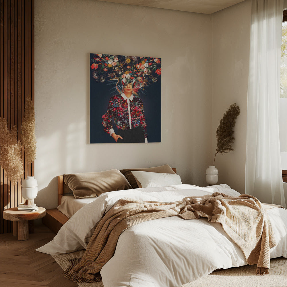 Your Head Was Full of Colours That Had No Names | Canvas