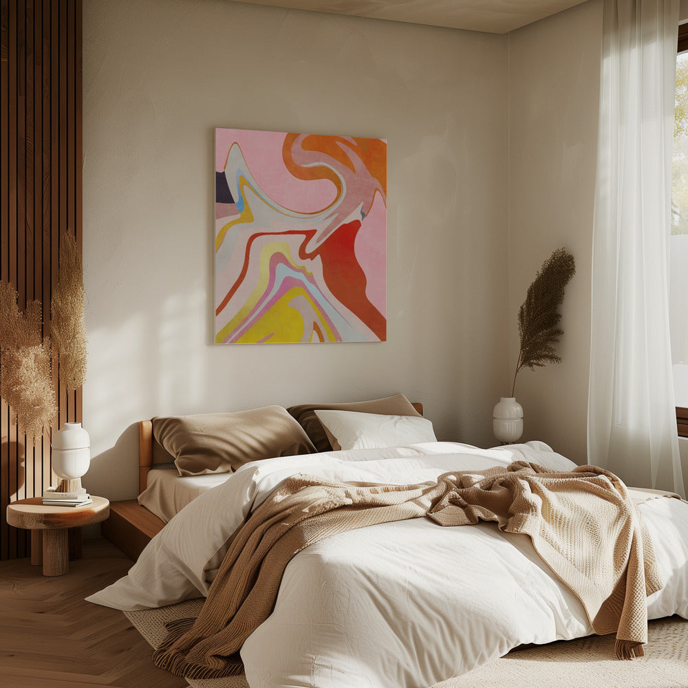 Organic Bauhaus Waved2 | Canvas