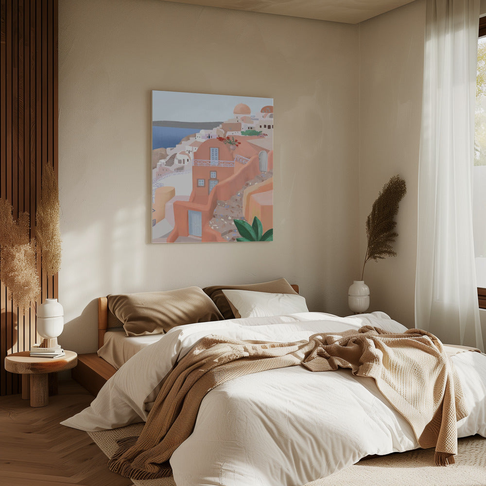 Santorini, Greece | Canvas
