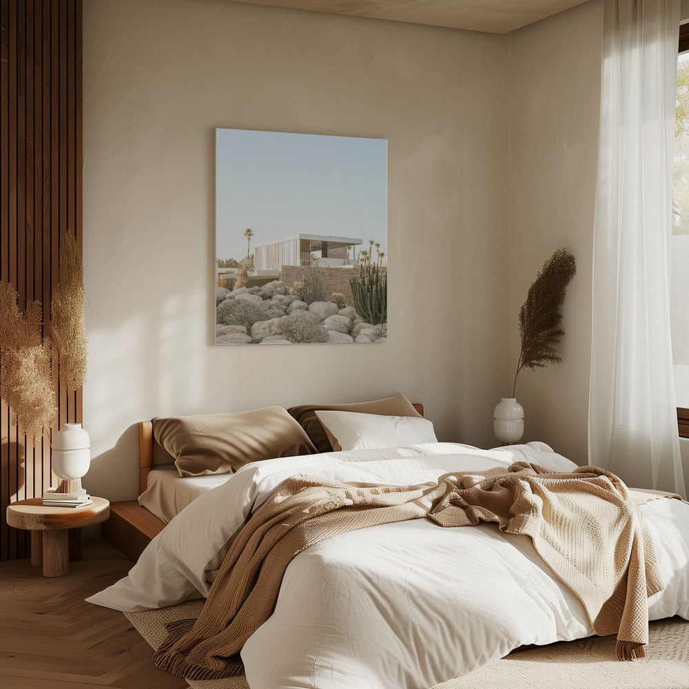 Desert Modern Oasis | Canvas