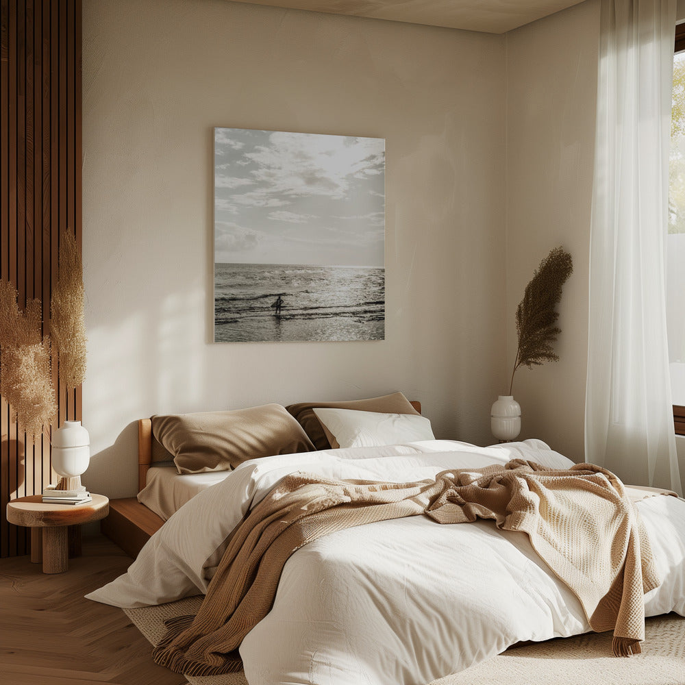 Surfer's Dawn Peace | Canvas