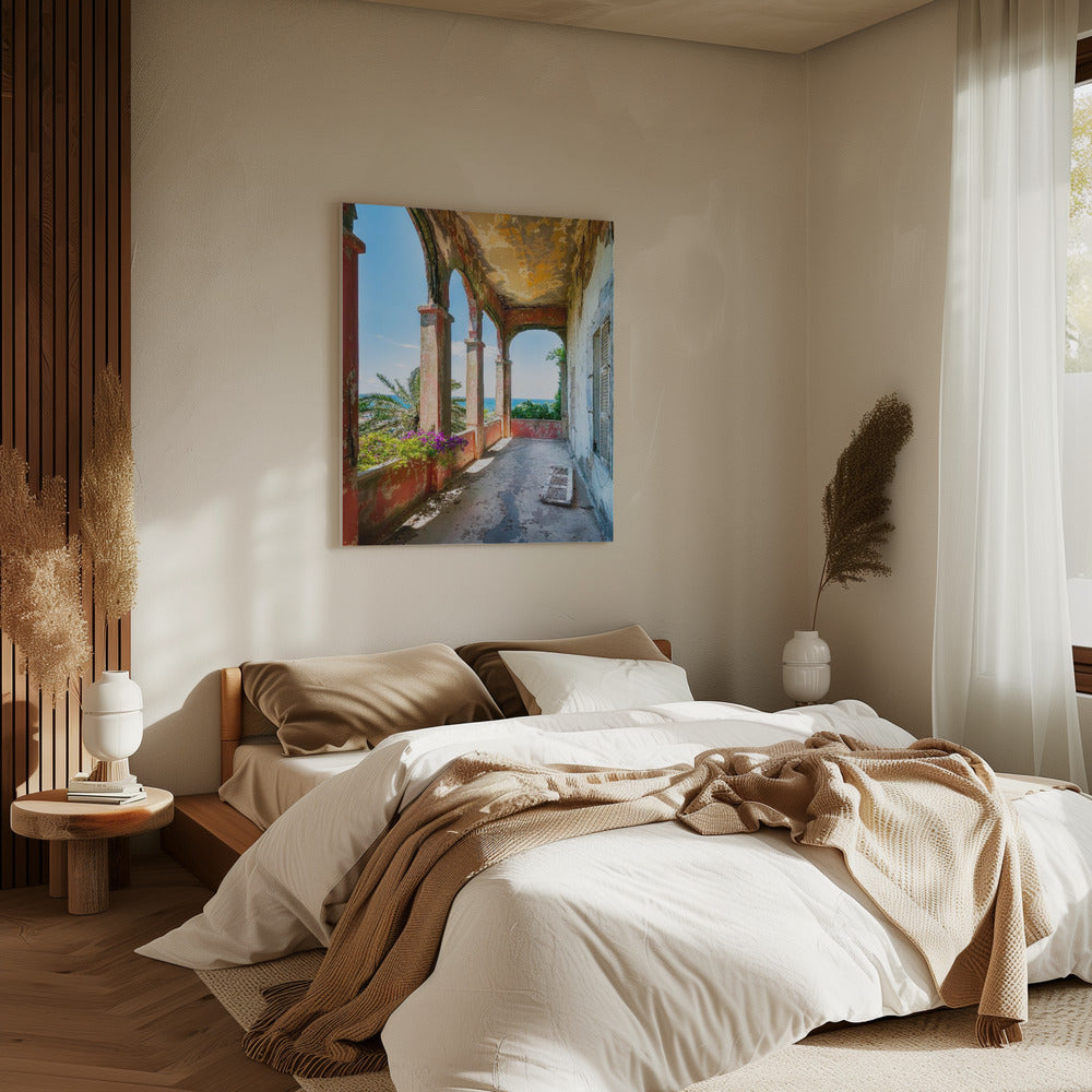 Tropical Balcony | Canvas