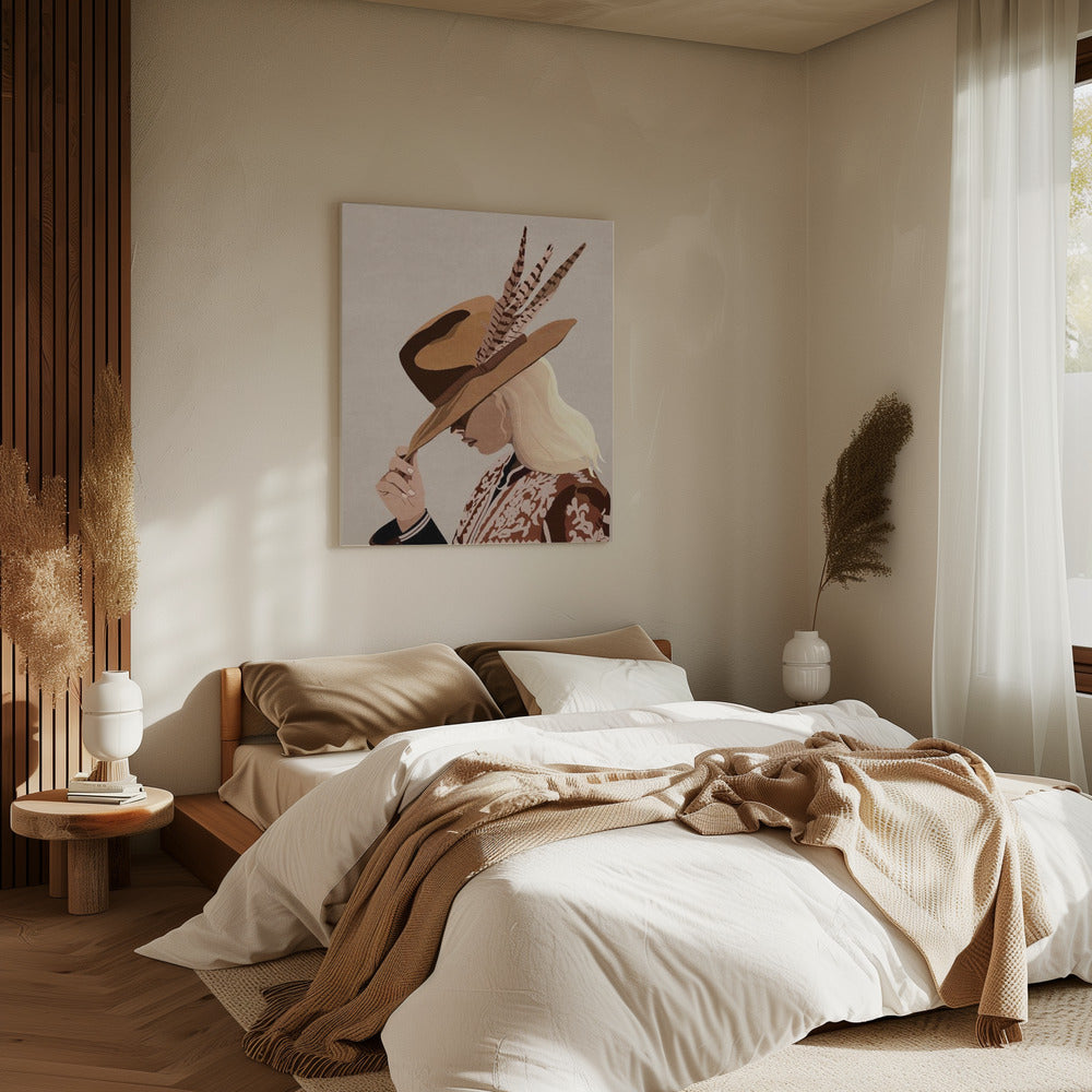 Feathered Elegance | Canvas