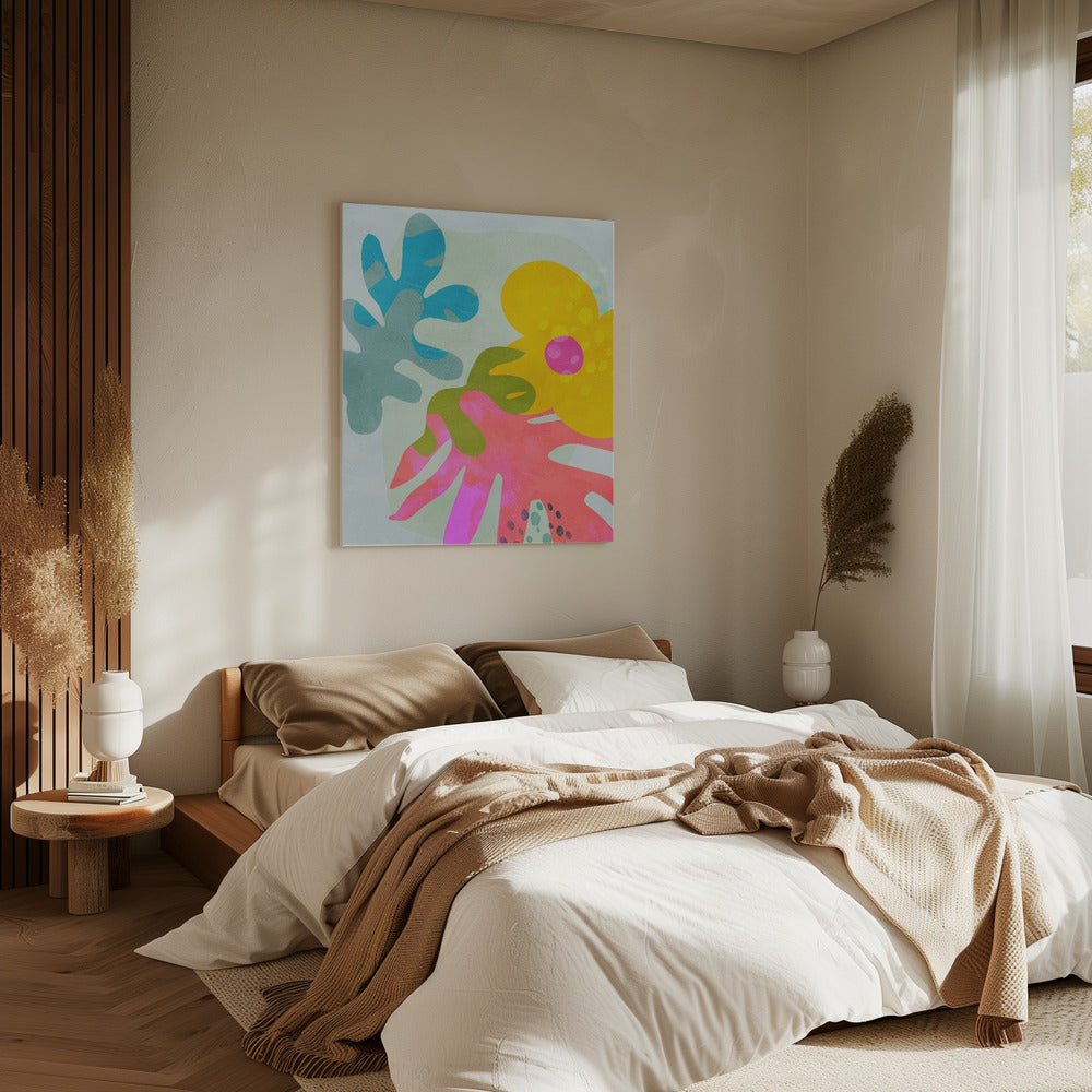 Pastel cut out Matisse | Canvas