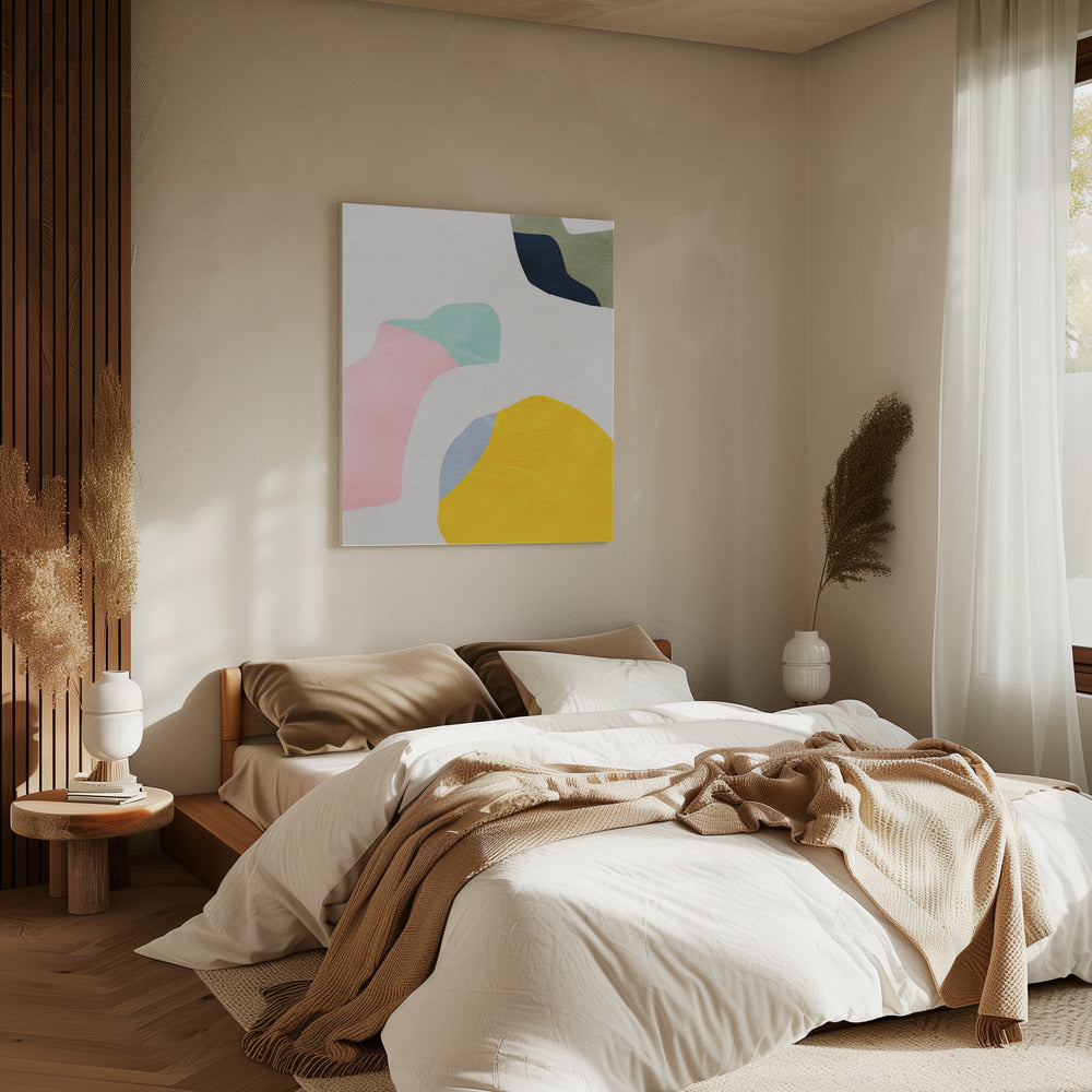 Pastel Minimal shapes | Canvas