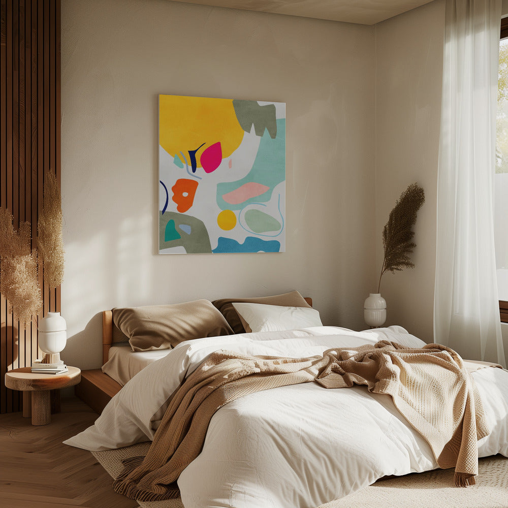 Landscape inspired cut out | Canvas