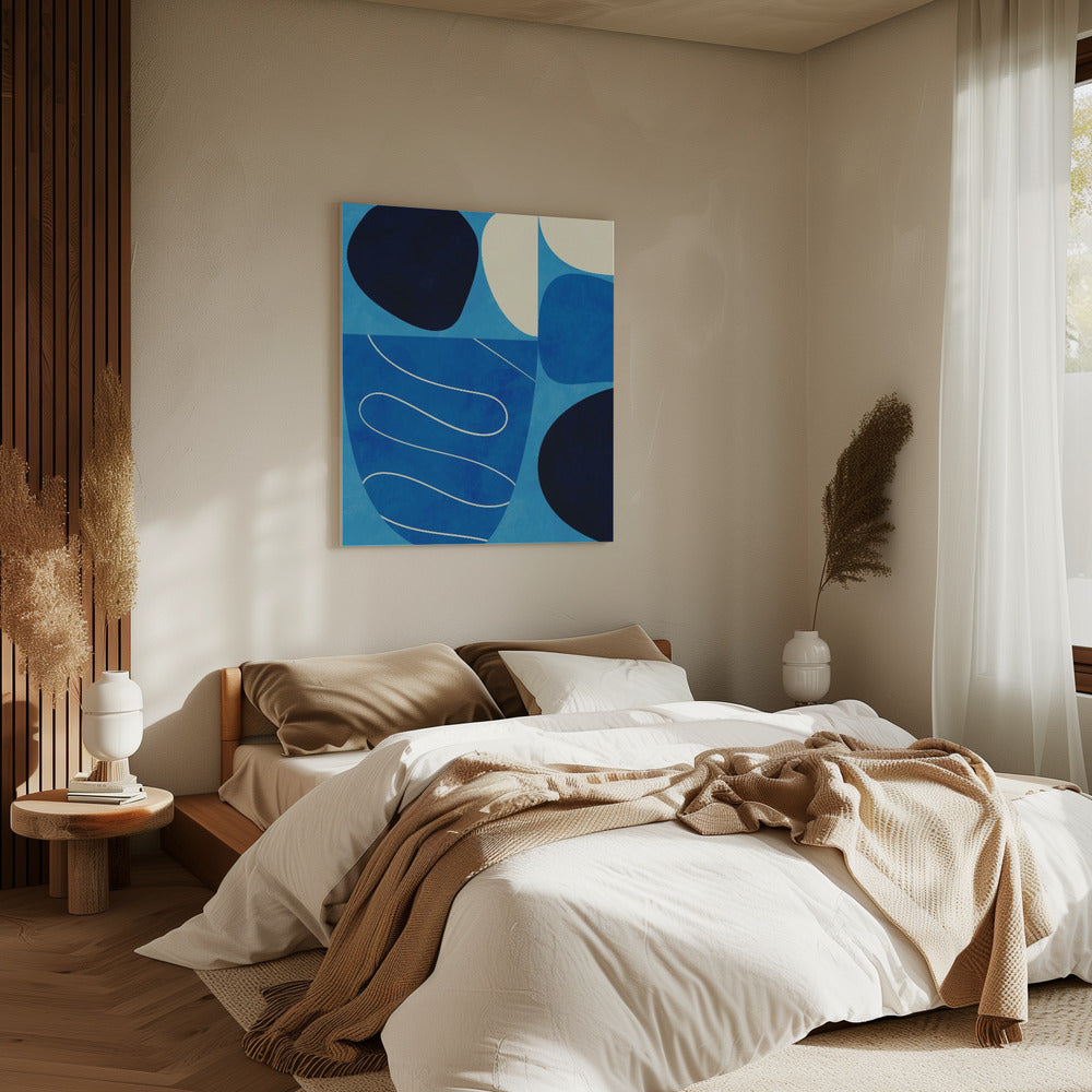 Shapes Play3 1blue | Canvas