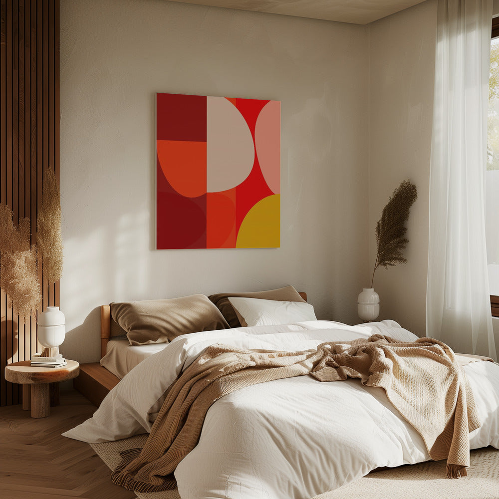 Mid Century Pastel 10 | Canvas