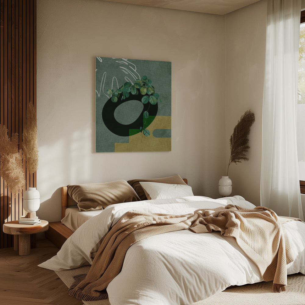 Leaves More 4 Greenery | Canvas